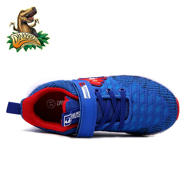 DINOSKULLS/Весенняя повседневная обувь кроссовки для больших мальчиков сетчатые
