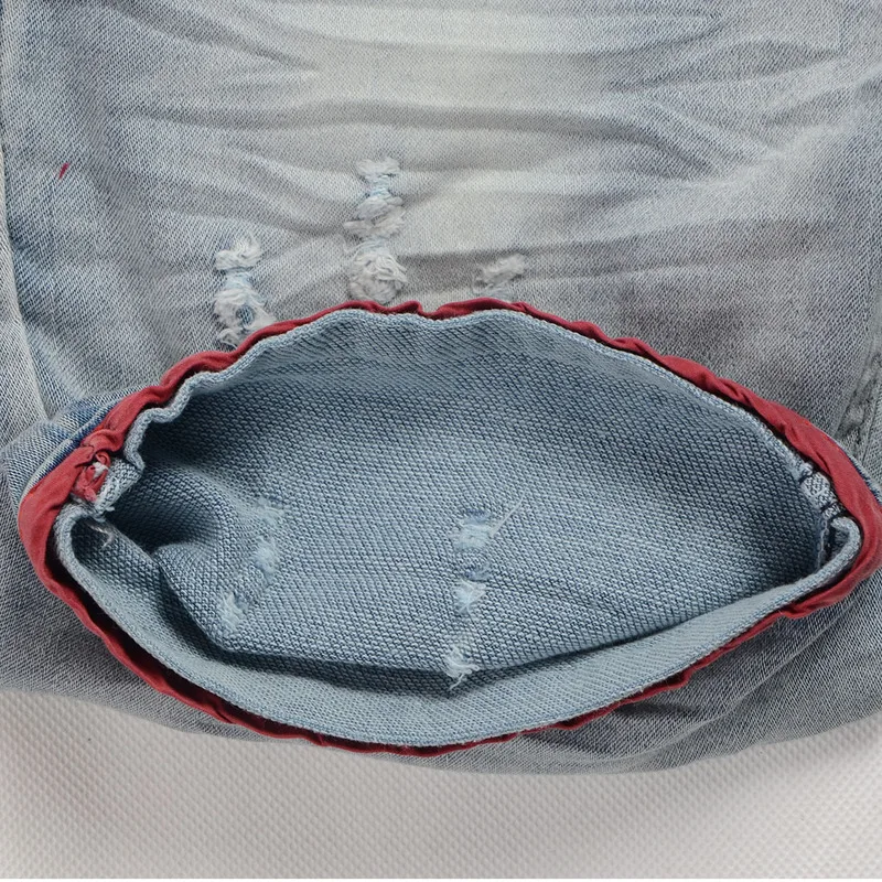 Летние джинсовые шорты для мальчиков модные детские эластичные джинсы