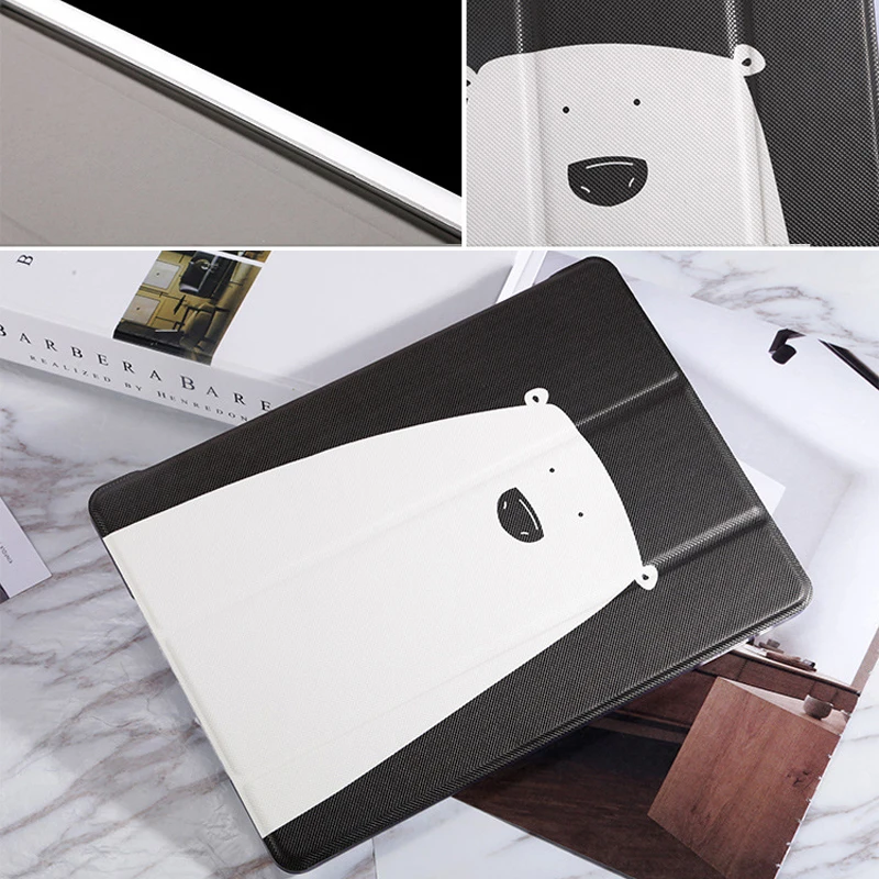 Милые Мультяшные Чехлы для планшета iPad Air 4 10 9 &quot умный чехол 2&quot 3 7 2018 1/2 Mini 4/5