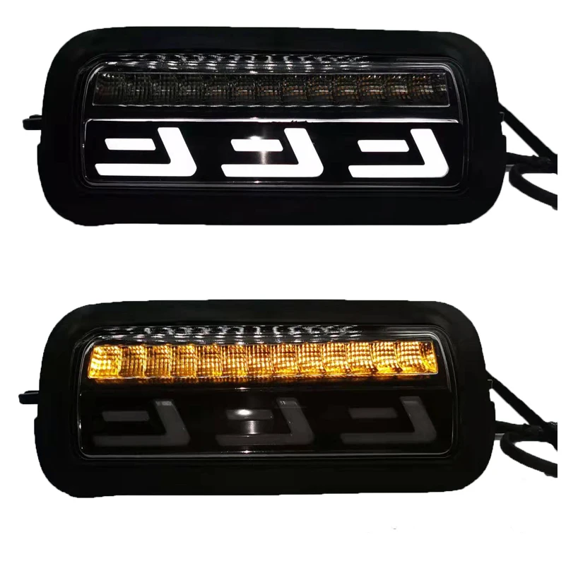 

2xFor Lada Niva 7'' Led Headlight Hi/Low Beam Halo Angle Eyes DRL 2X Car Light Daytime Running Lights Amber Signal Lamp for 4X4