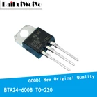 10 шт.лот BTA24-600B BTA24-600C BTA24 BTA24-600 24A800V-220 Новый и оригинальный IC Чипсет MOSFET MOSFT TO220