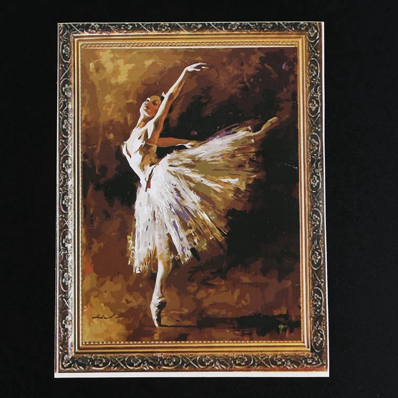 Сделай Сам масляная краска ing по номеру набор Ie рисование на холсте вручную