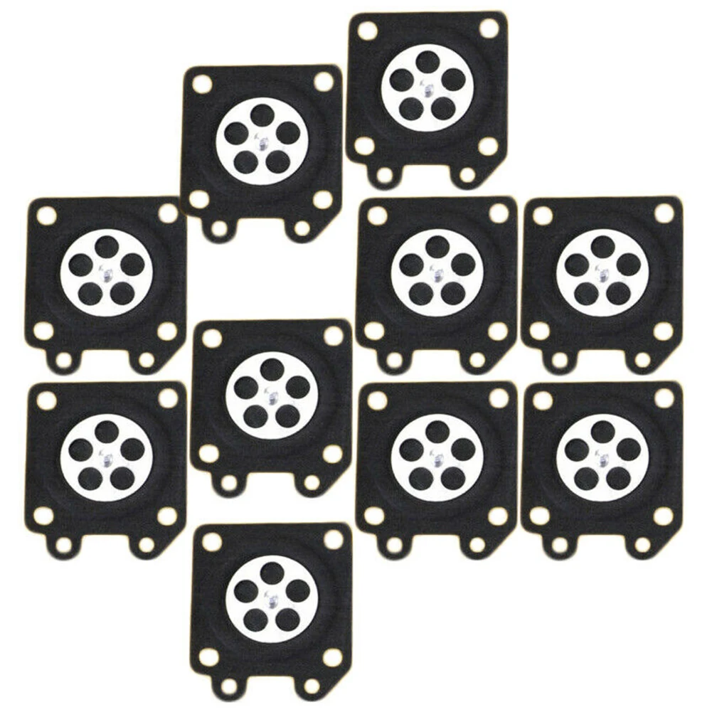 

10pcs 95-526 95-526-9 Accessories Chain Saw Rubber Metering Mini Parts Carburetor Diaphragm Repair Durable Pad For Walbro