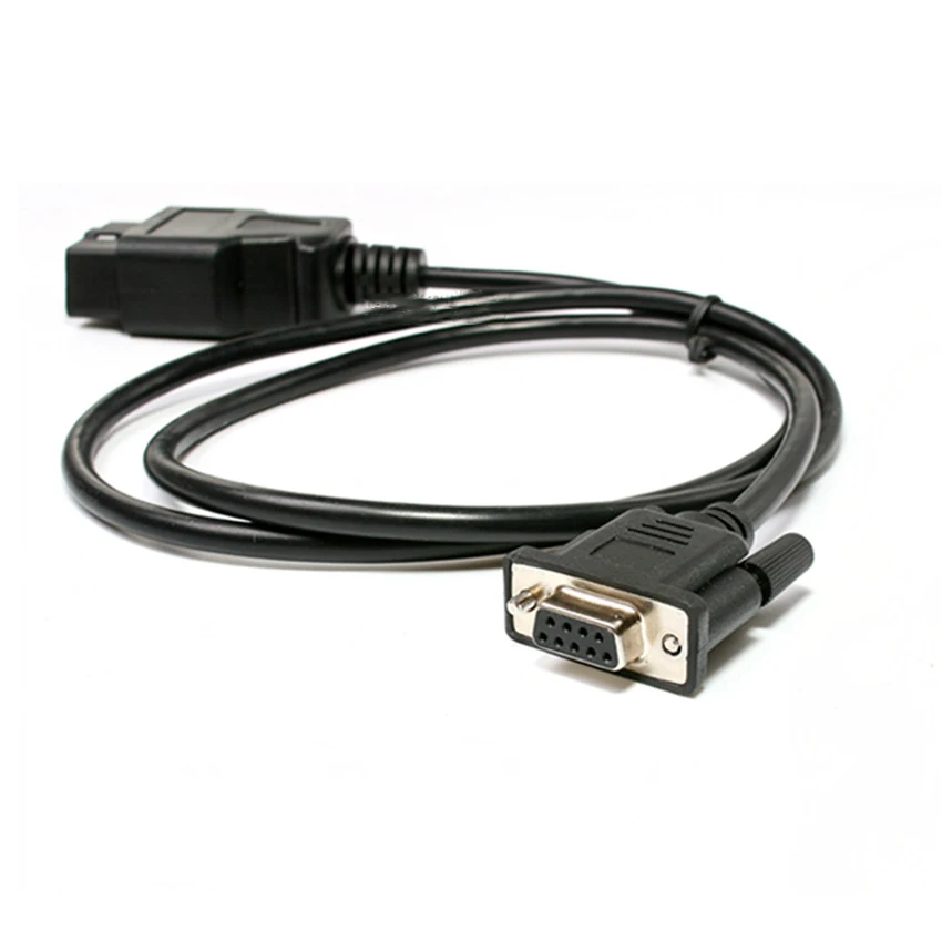 Кабель-переходник DB9 последовательный разъем мама-папа RS232 OBD2 OBDII 16 Pin OBD