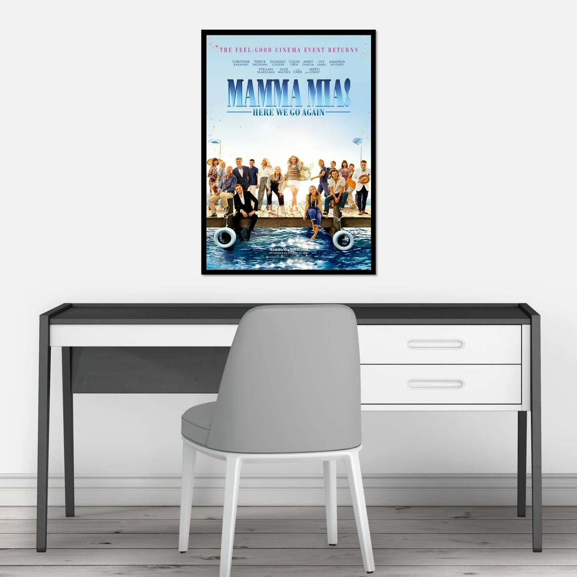 Mamma Mia Here We Go Again постер фильма настенная живопись украшение дома (без рамки)