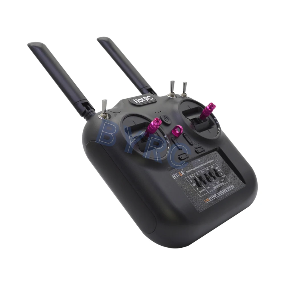 Hotrc HT 6A 2 4G 6CH RC передатчик FHSS & приемник с коробкой для FPV дрона Rc самолета