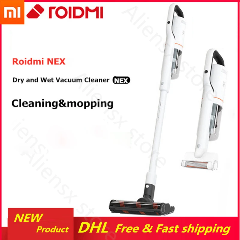 Xiaomi Roidmi NEX Storm Ручной беспроводной пылесос 2 в 1 сухая и влажная Беспроводная Магнитная Зарядка
