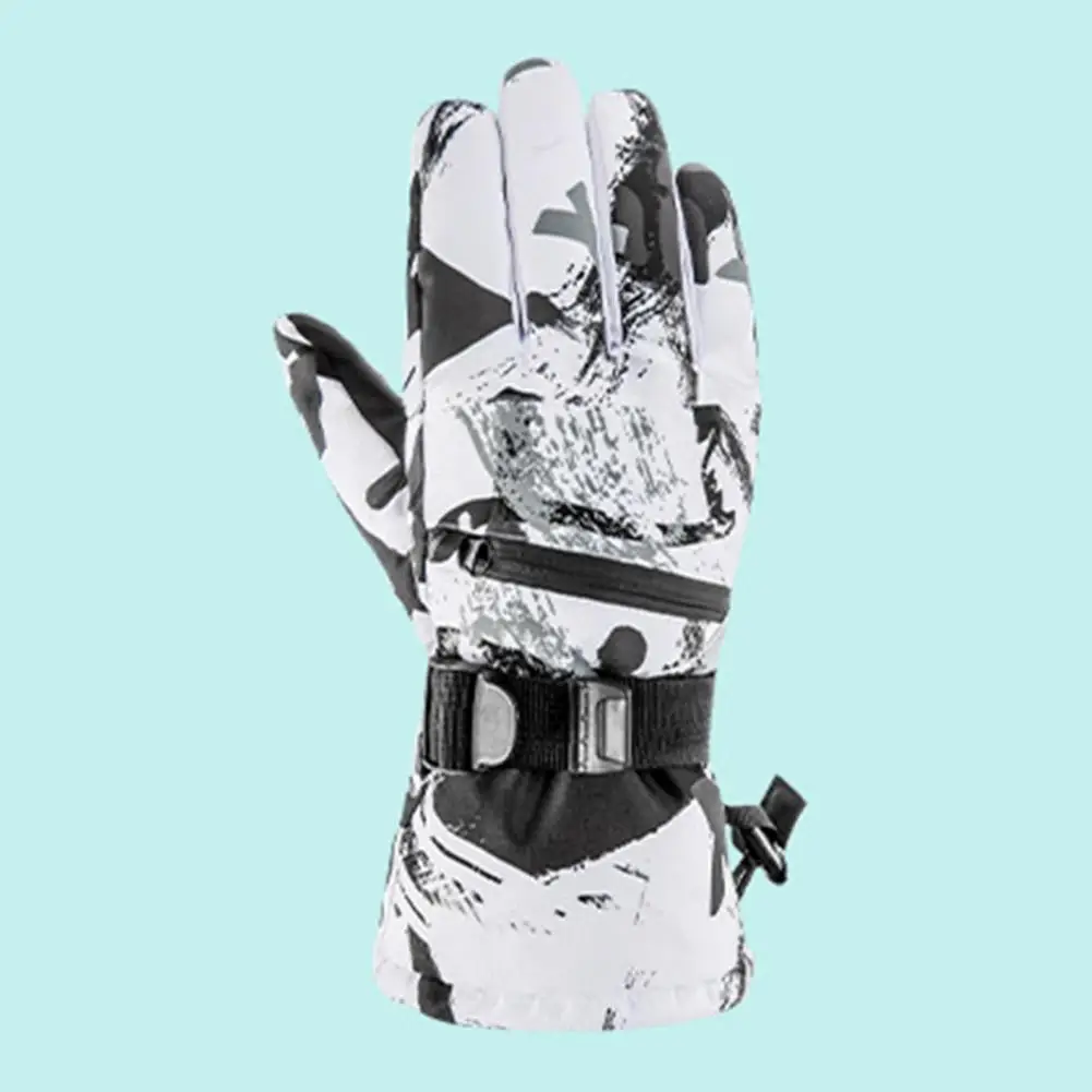 

Polyester Ski Gloves Shock Absorbing High Sensibility Useful Touch Screen Driving Motorcycle Winter Warm Gloves