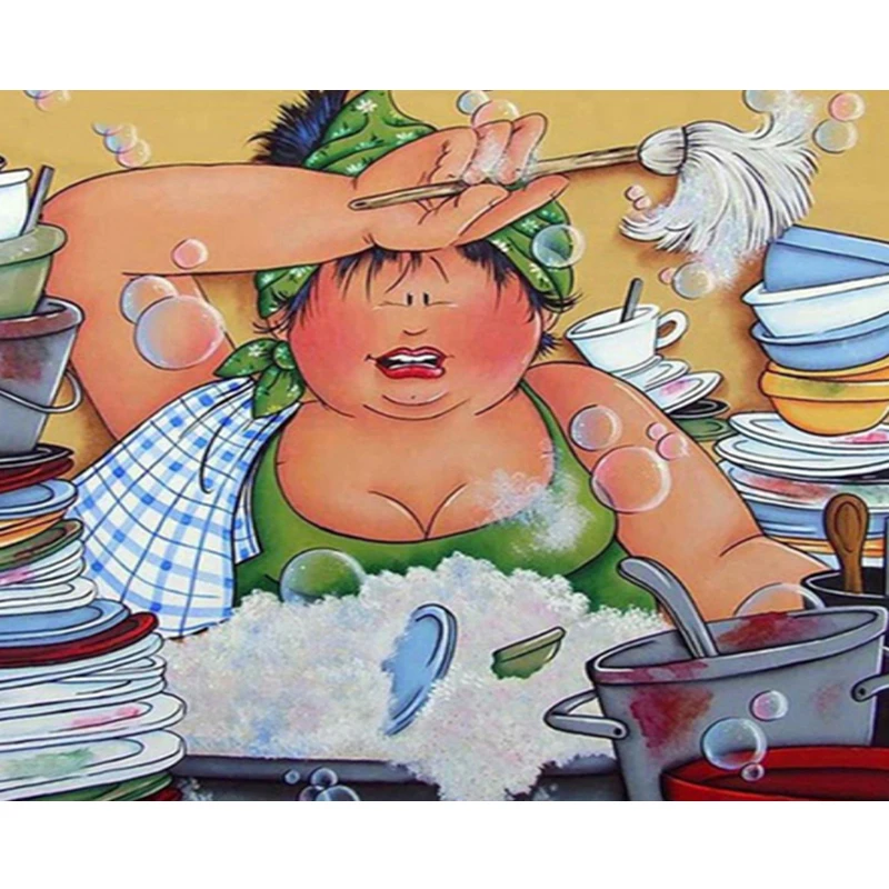 5d алмазная живопись сексуальные женщины пейзаж вышивка мозаика полная круглая