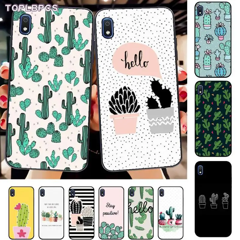 

TOPLBPCS Plant Cactus Soft Phone Case Cover for Samsung A10 20s 71 51 10 s 20 30 40 50 70 80 91 A30s 11 31 21