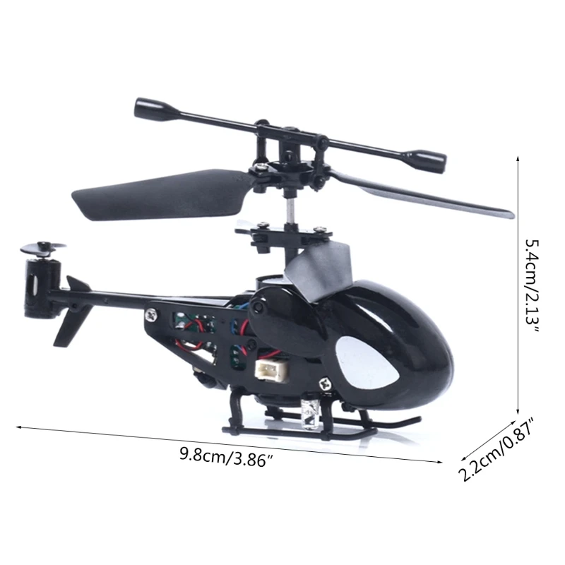 

2CH Remote Control Helicopter Funny Suspension Dron Aircraft Suspension Toy Gift X5XE