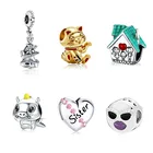 Шарм-подвеска для браслета Pandora, серебристый Шарм-подвеска для браслета