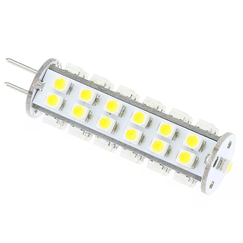 С регулируемой яркостью GY6.35 Led G6.35 кукурузная лампа 51 светодиоды 3528SMD белое свечение, теплое белое свечение, 12V 24V 3W супер яркий светодиод повышенной Мощность освещение 1 шт./лот