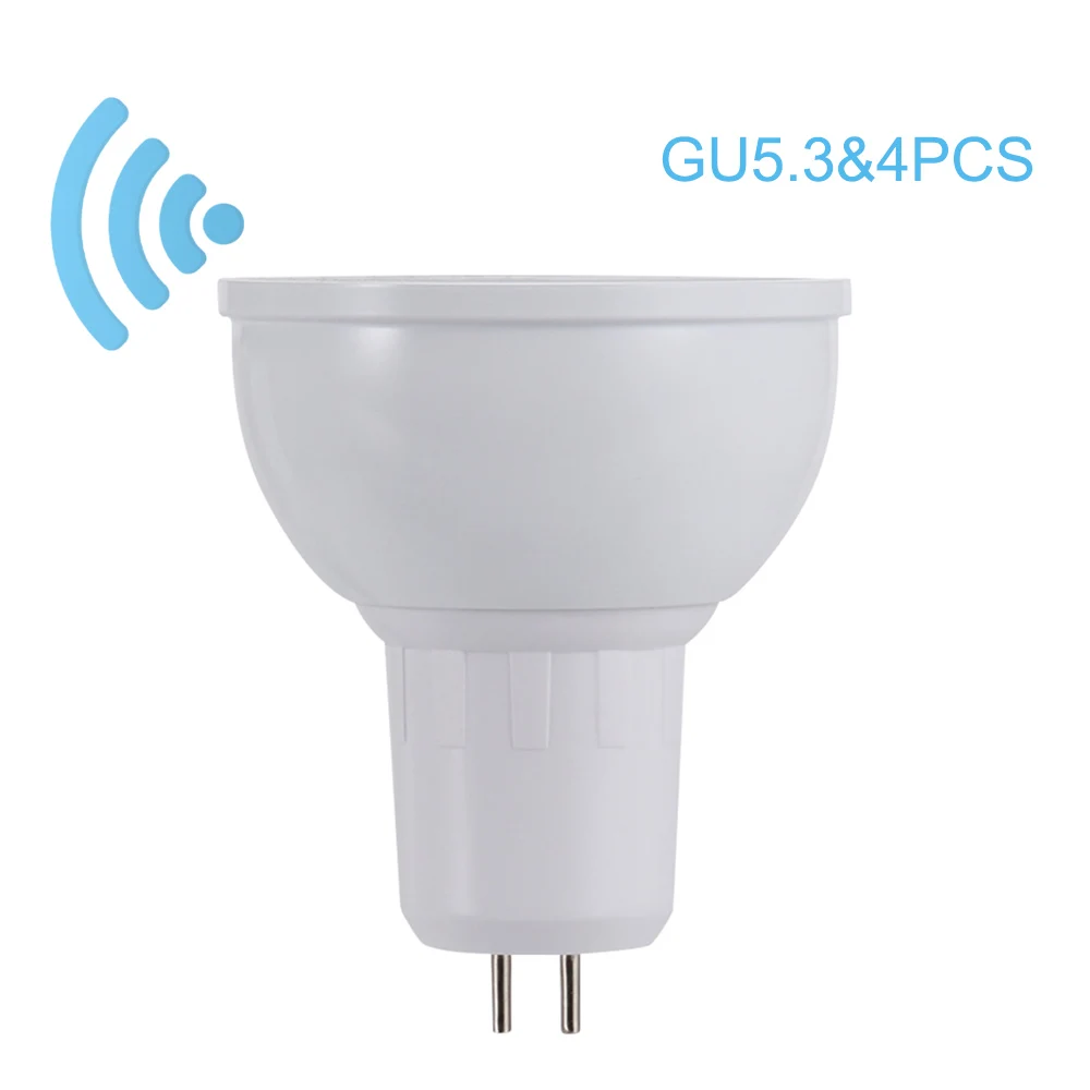 Wifi умный светодиодный светильник лампа GU10/GU5.3/E27 приложение дистанционное управление переключатель с регулируемой яркостью совместимый для Amazon Alexa/Google Assistant