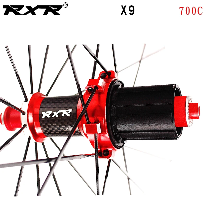 RXR 700c велосипедная ступица для дорожного велосипеда Аксессуары углеродное