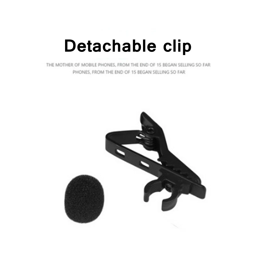 Портативный конденсаторный мини микрофон 1 5 м|Микрофоны| |