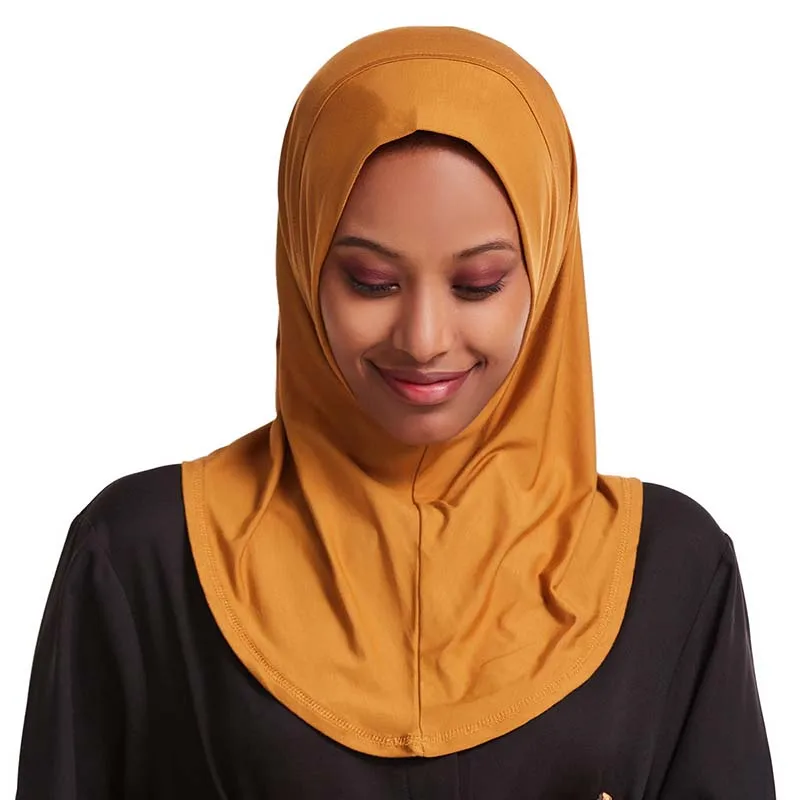 Регулируемая мусульманская Мода Hijabs 2020 летняя тюрбан для женщин кепка одежда