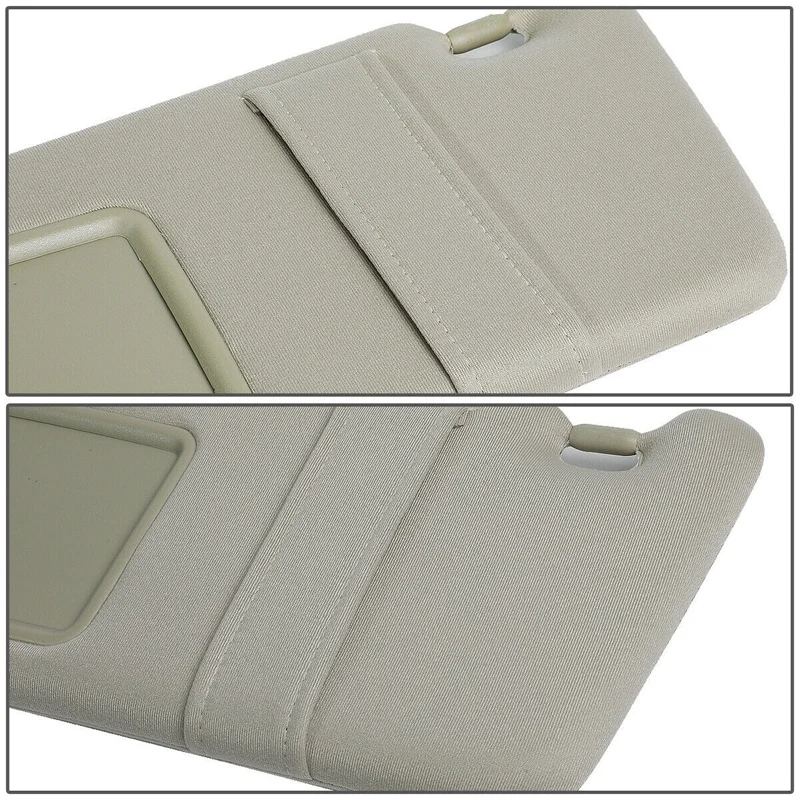 for 2007-2011 Toyota Camry Left Driver Side Sun Visor Sunshade Light Beige |