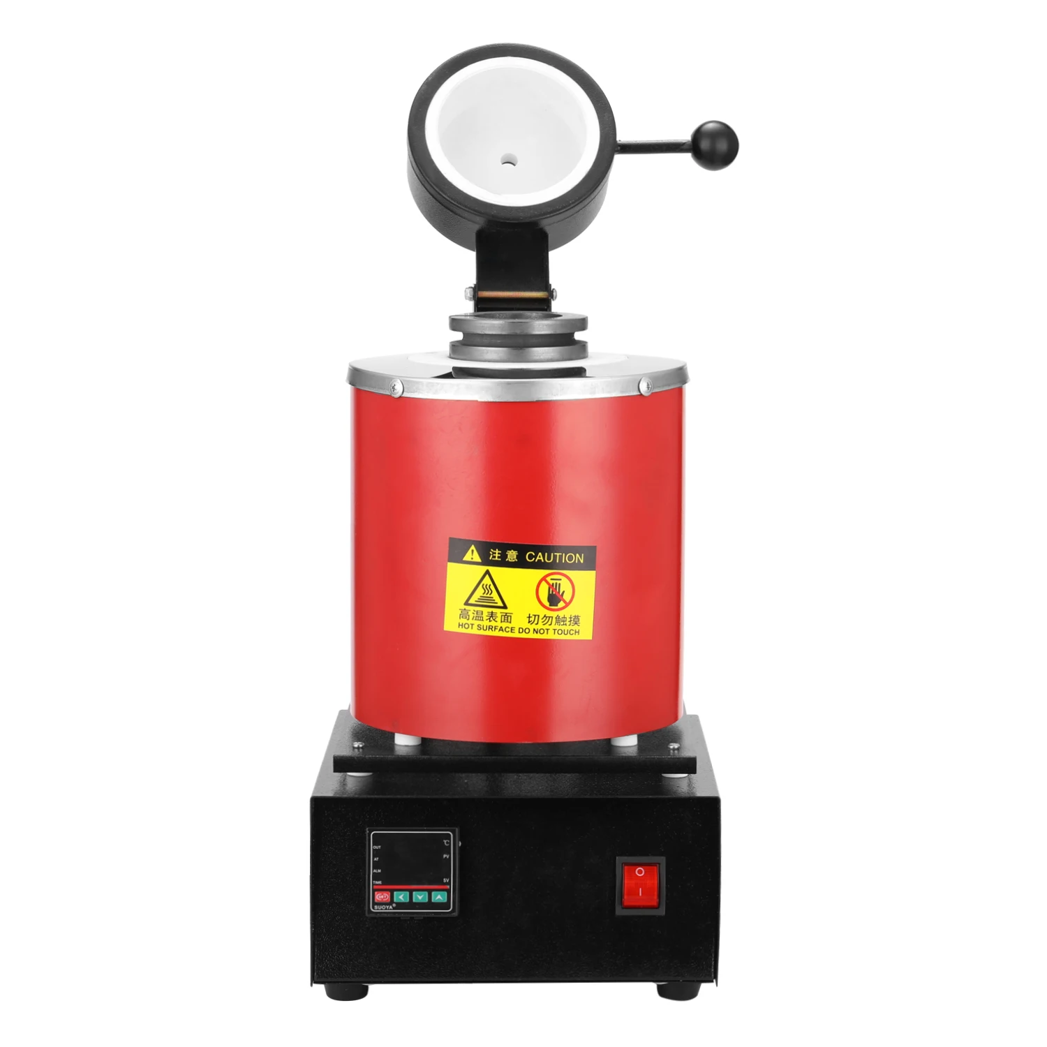 

Melting Furnace 3kg Portable Graphite Crucible Furnace High Temperature Small Metal Melting Furnace 2050W