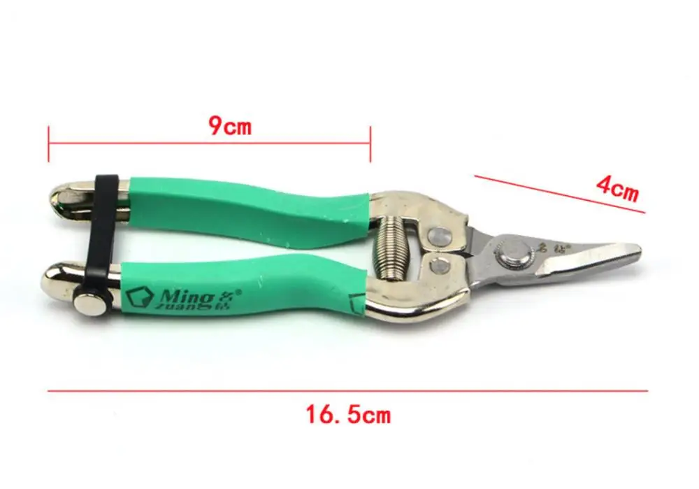 Серпы Heavy Duty Нержавеющая сталь сверхчеткие многоцелевой мужской секатор ножницы