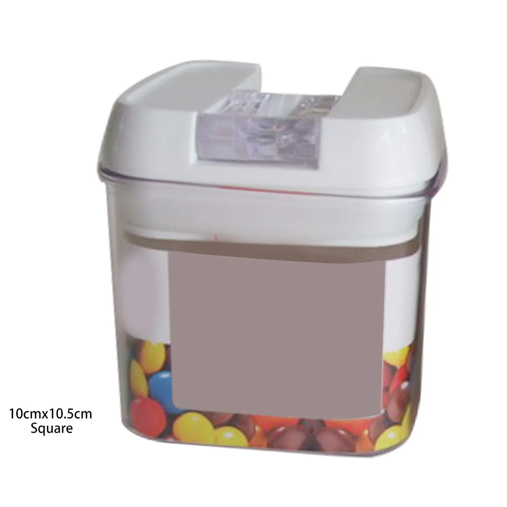 

Plastic Seal Airtight Food Storage Box Cans Jar Kitchen Grain Container PAK55