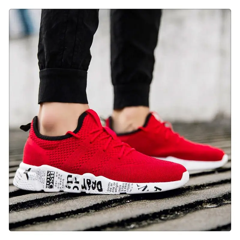 Тканая мужская повседневная обувь; дышащая мужская обувь; Tenis Masculino; zapatos hombre Sapatos; Уличная обувь; мужские кроссовки