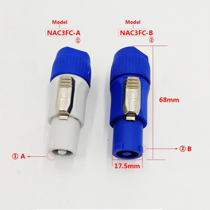 1 шт. соединитель Powercon 3 штыря 20A 250V NAC3FCA NAC3FCB мощность Динамик соединительный