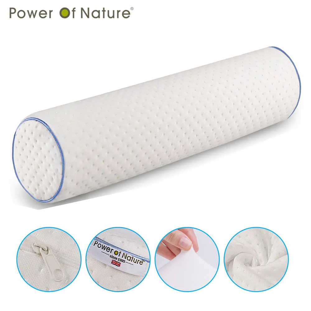 Подушки из хлопка с эффектом памяти цилиндрическая подушка для дивана спины ног