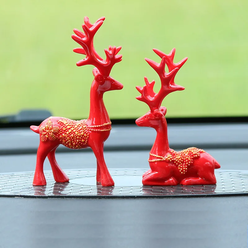 Украшение стола и аксессуары для сада миниатюрная фигурка лося садовый Декор