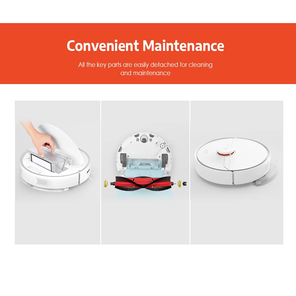 

Roborock S6 Pure Vacuum Cleaner Automatic Smart Cleaner Wet Mopping Carpet Dust Sweeping Robot Robotic Wireless APP Control Home