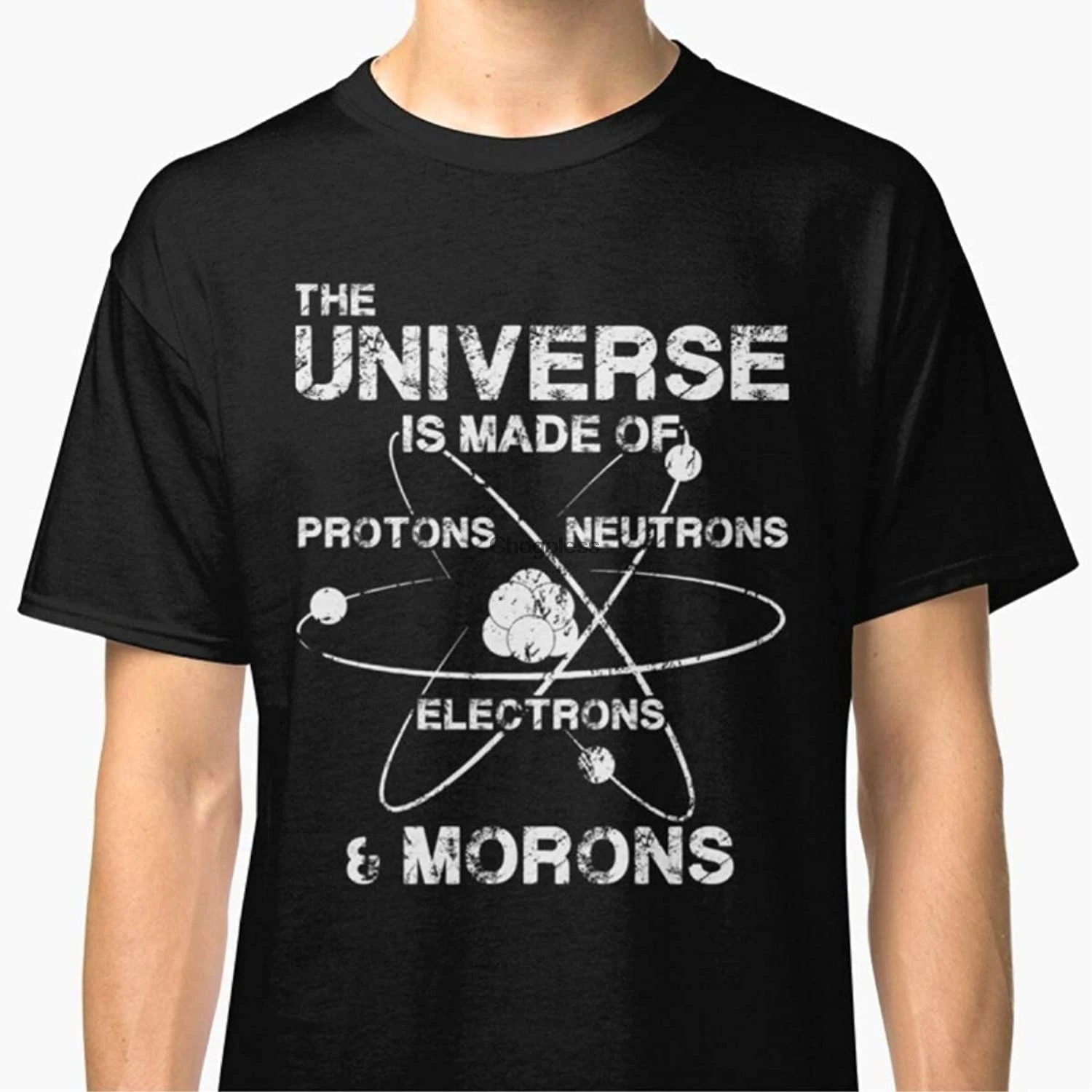 Рубашка The Universe сделана из нейтронов протонов и монов для мужчин женщин крутая
