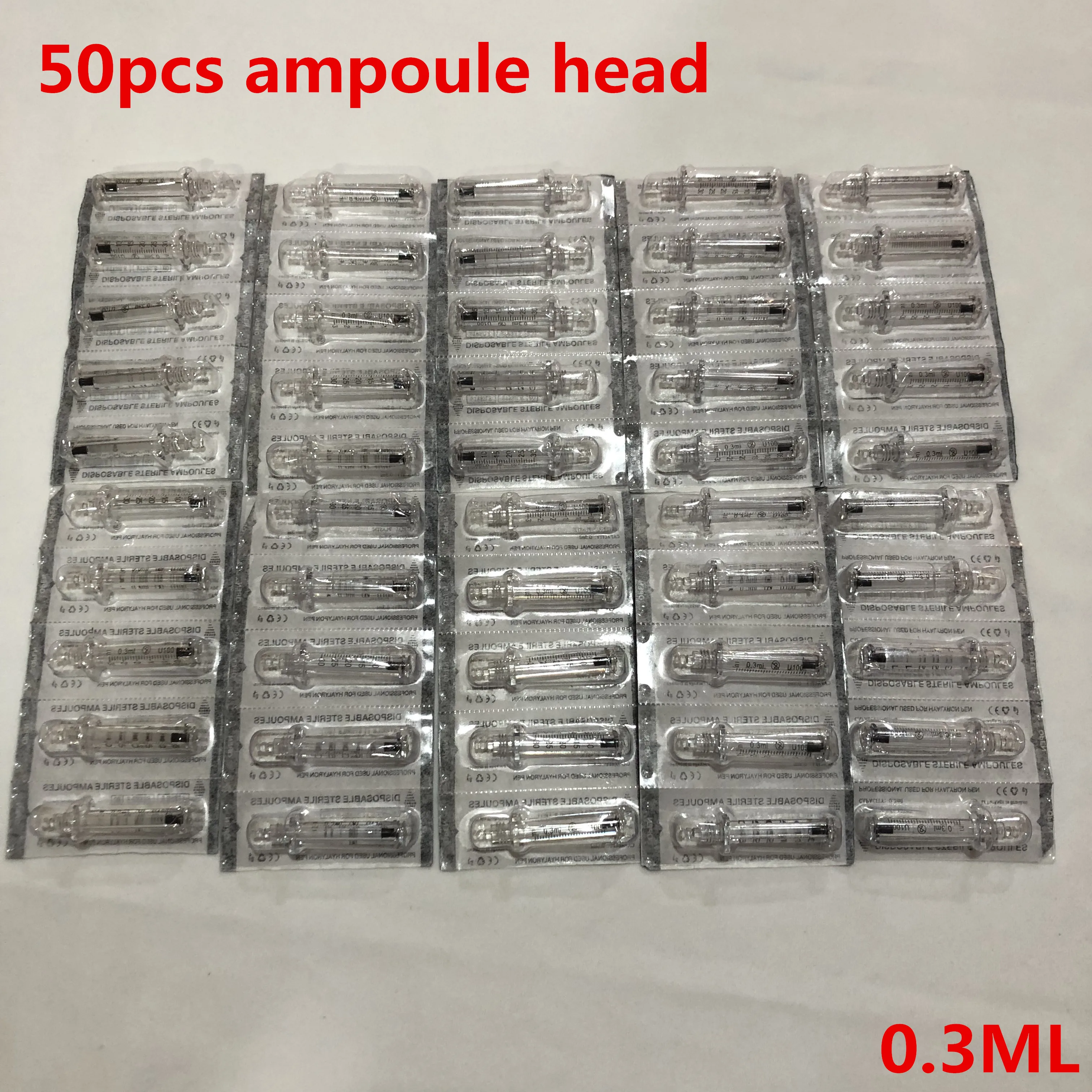 Шприц с гиалуроновой ручкой 0 3 мл для удаления морщин|Типсы тату-машинок| |