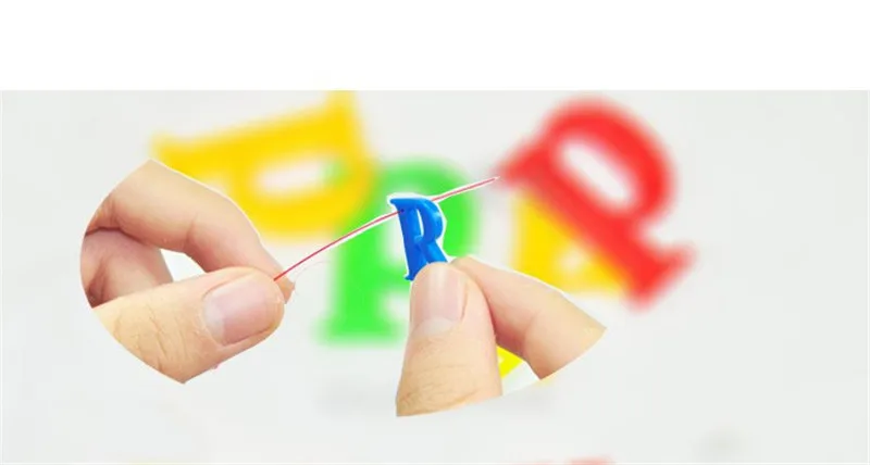 1 набор акриловых DIY букв из бисера детские головоломки слова игрушки для