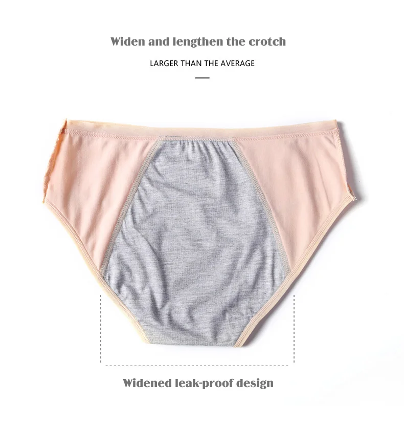 Новинка женские непротекающие менструальные трусики физиологические брюки