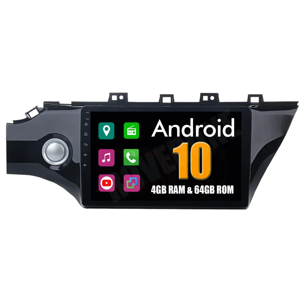 Автомагнитола RoverOne для Kia Rio мультимедийный проигрыватель с сенсорным экраном 2017