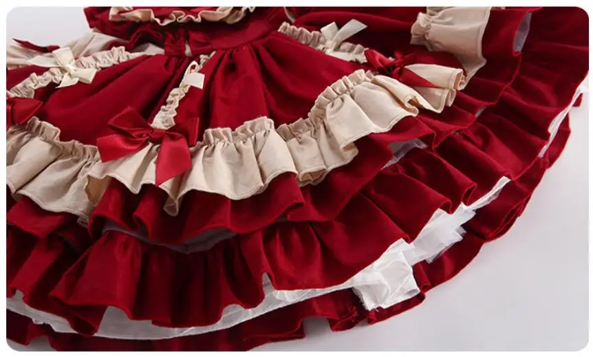 

Children Girls Dress Bowknot High Quality Tutu Princess Dresses For Girl Infant Birthday Chirstening Kids Wedding Party Clothes