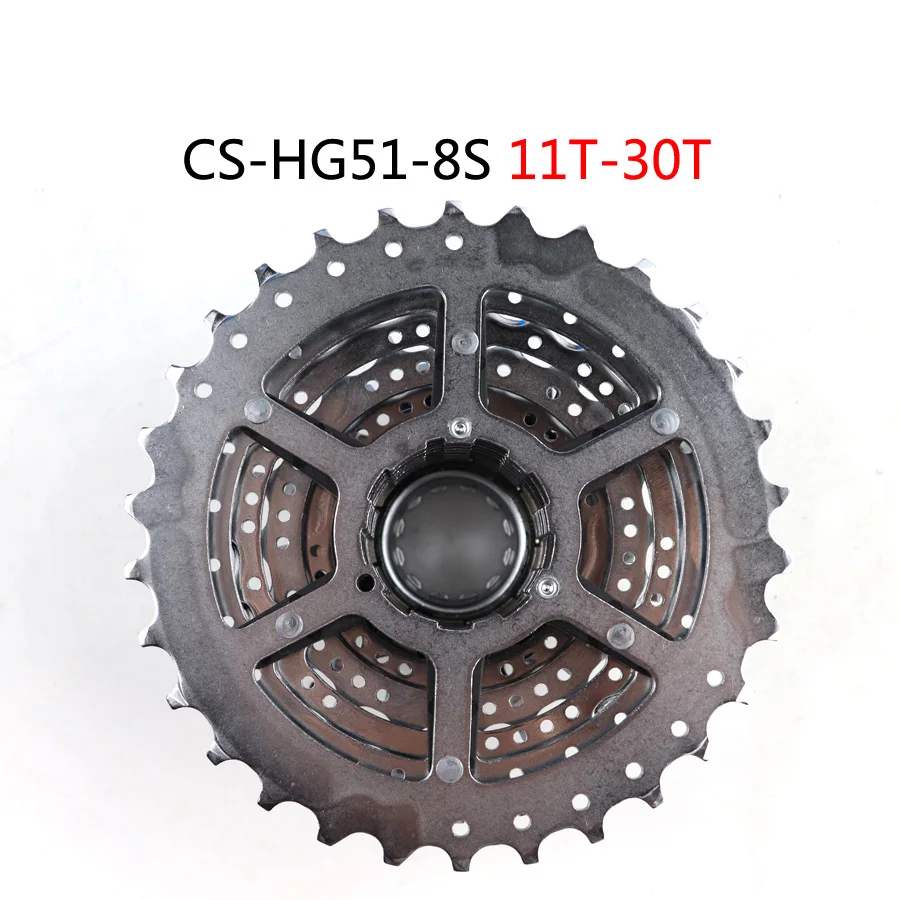 SHIMANO ALIVIO CS HG51-8 кассета оригинальная коробка горный велосипед Freewheel MTB 8 скоростные звездочки 11-30T запчасти для велосипеда