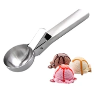 portable ice cream scoop ice cream stainless steel ice ball maker yogurt cookie dough meat balls ice cream watermelon spoon