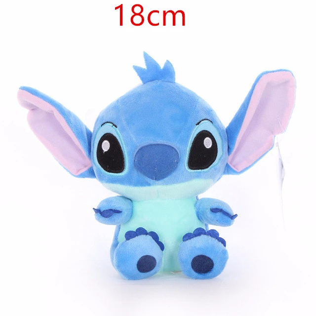 B Плюшевые игрушки-куклы с мультипликационным стичем, Kawaii Lilo& Stitch, мягкие игрушки-животные для детей, подарки на день рождения, Рождество, Декор - Color: B