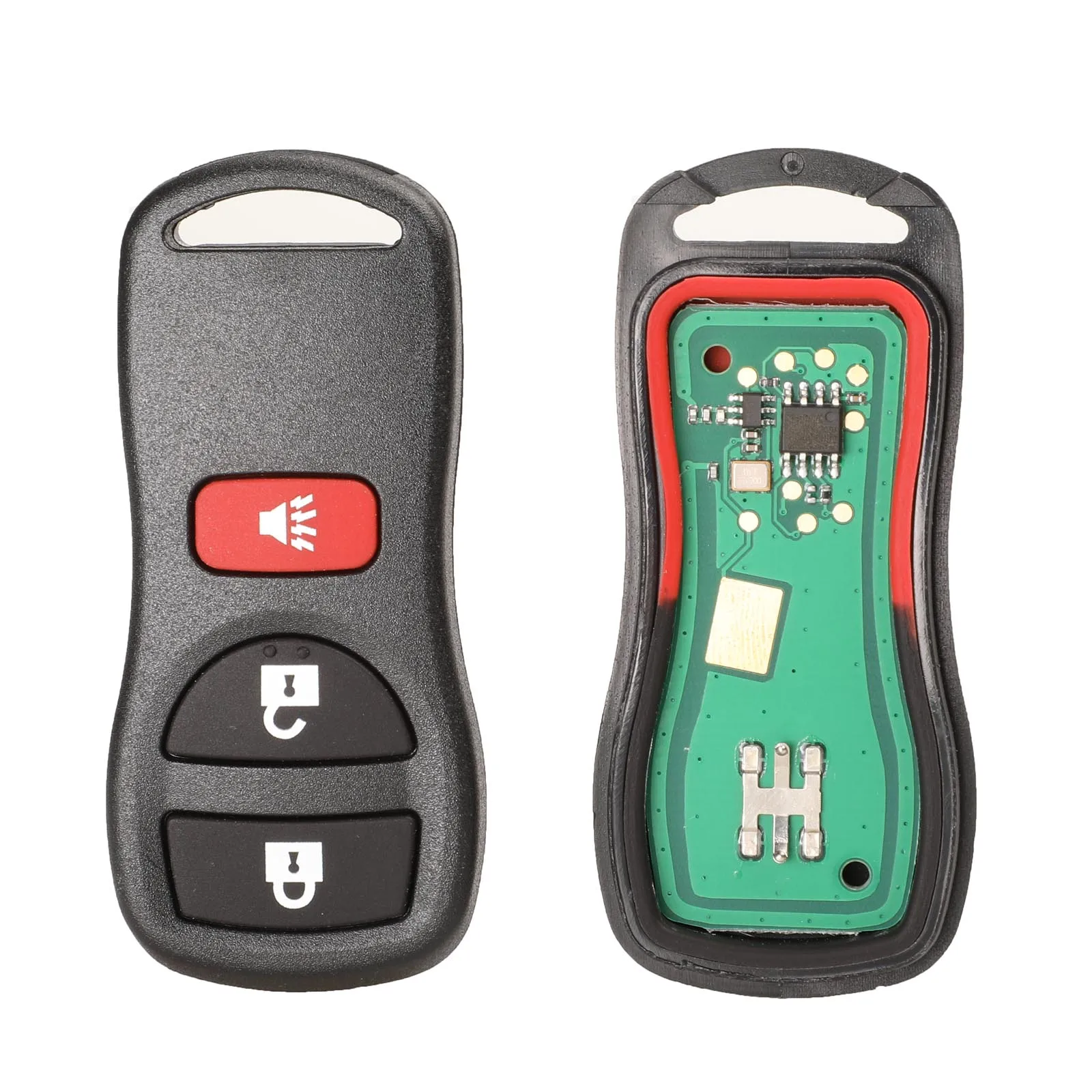 3 кнопки 315MHZ чехол для дистанционного ключа Nissan Keyless entrip 46 чип пустой