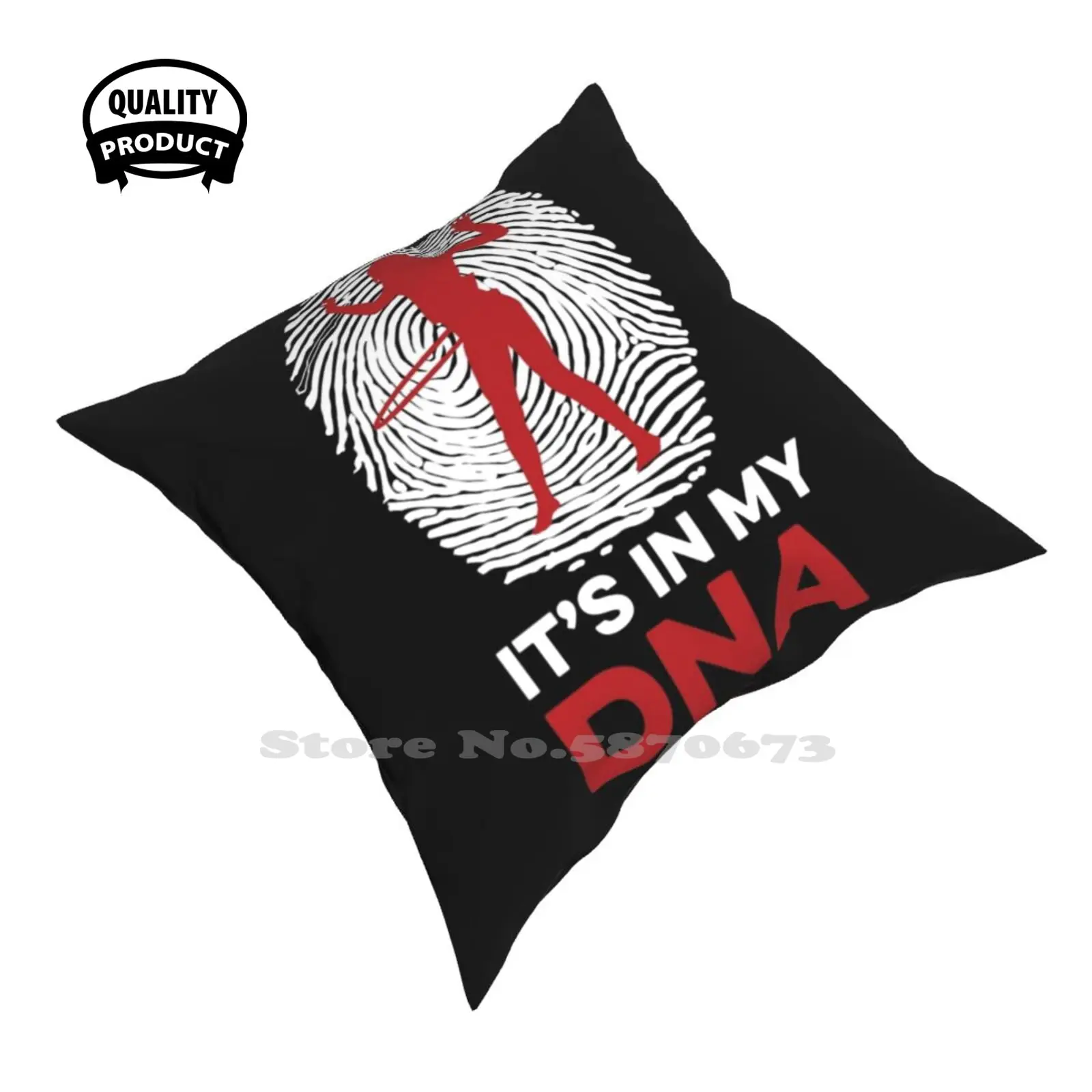 Диванная подушка Ing Is In My Dna Модный чехол для дивана наволочка халахуп | Дом и сад