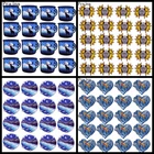 Аппликация в виде космических волн, приключения, патчи с вышивкой утюгом для одежды, наклейки, уличные нашивки с горами на одежду, сделай сам, 10 шт.