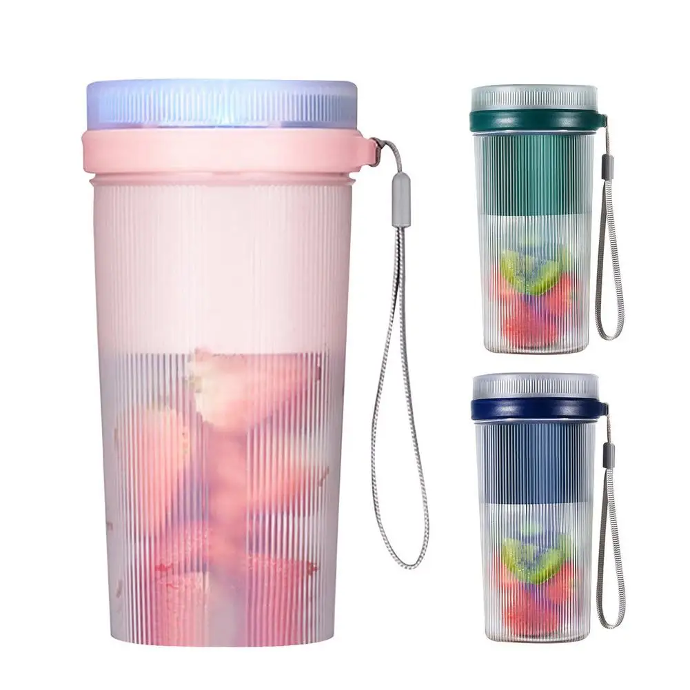 

Портативная электрическая мини-соковыжималка, перезаряжаемый через USB ручной блендер, миксеры для фруктов, извлекатели фруктов, устройство...