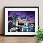 Алмазная вышивка пейзаж полный дрель Квадратные Украшения для гостиной 5D DIY алмазная живопись Лондонский мост