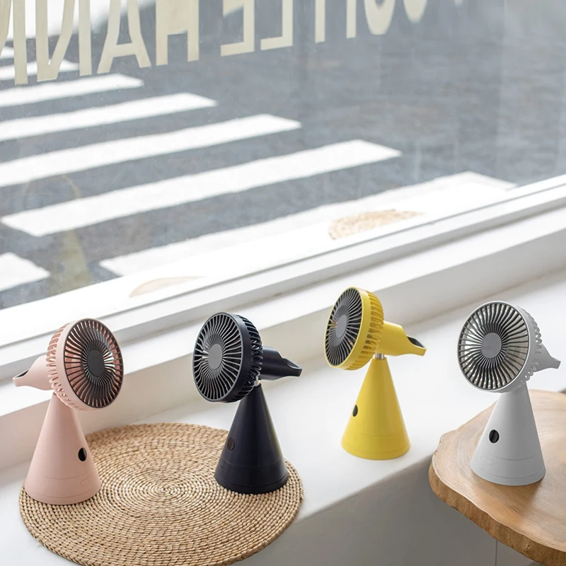 

Mini USB Vertical Cooling Fan Handheld Portable Cooler Desktop Silent Cooling Fan for Home Office