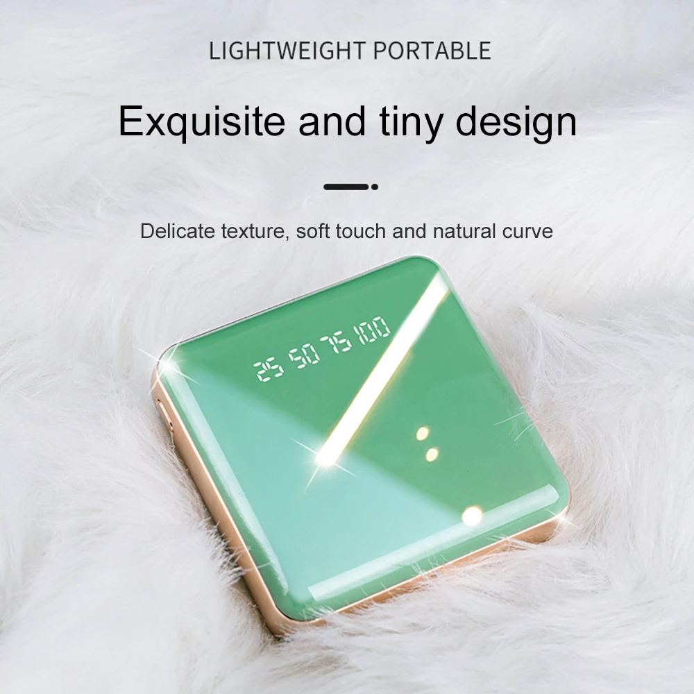PINZHENG 20000mAh Mini Power Bank For Xiaomi Mi iPhone 11 Pro Max Portable Charger External Battery Fast Charging USB Powerbank | Мобильные