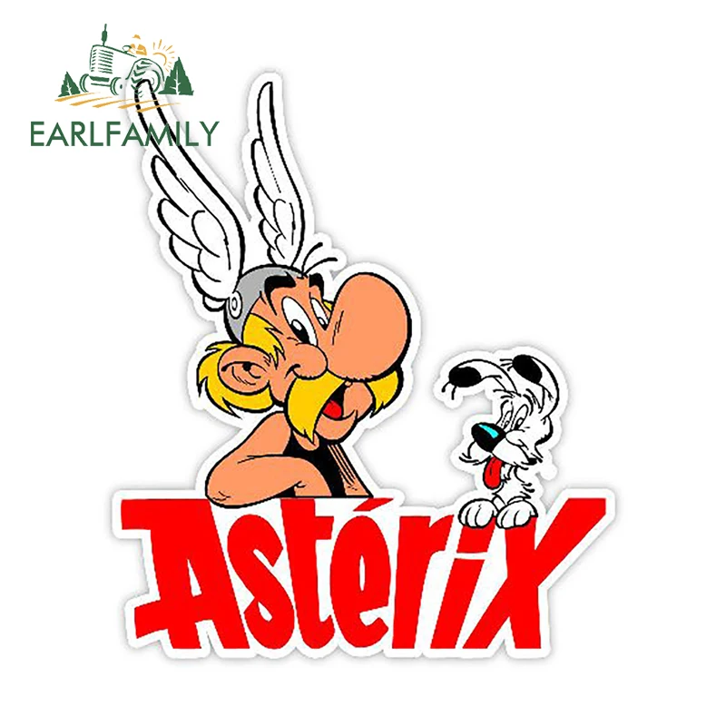 EARLFAMILY 13 см X 11 2 наклейки Asterix и Dogmatix забавные на автомобиль для стайлинга