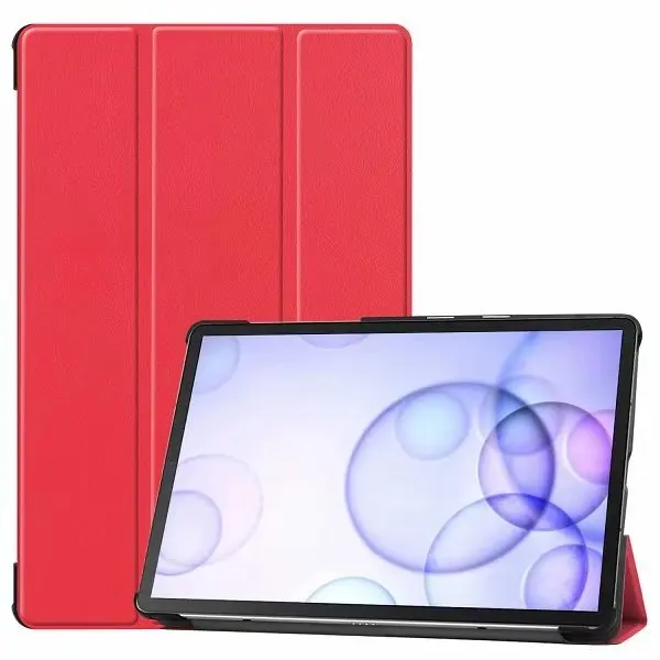 Чехол для samsung Galaxy Tab S6 10,5 SM-T860 SM-T865 10," планшет смарт-подставка чехол для Galaxy Tab S6 10,5 чехол - Цвет: SM T865 KST RD