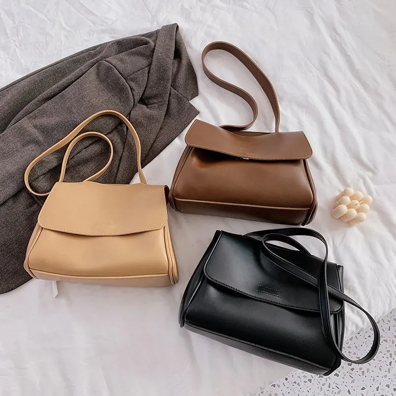 

Women's Hobo Bag Casual Luxury Designer Vintage 2021 Hot Sale Large Capacity Fashion Cheap Soft PU Tote Lady Shoulder Handbag