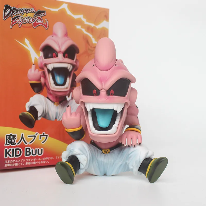 Dragon Ball Z Majin Boo Fighter SD Kid Buu ПВХ Статуя Коллекционная модель игрушки